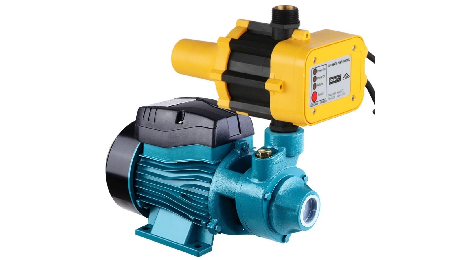 Giantz Auto QB60 Peripheral Water Pump - Blue/Yellow