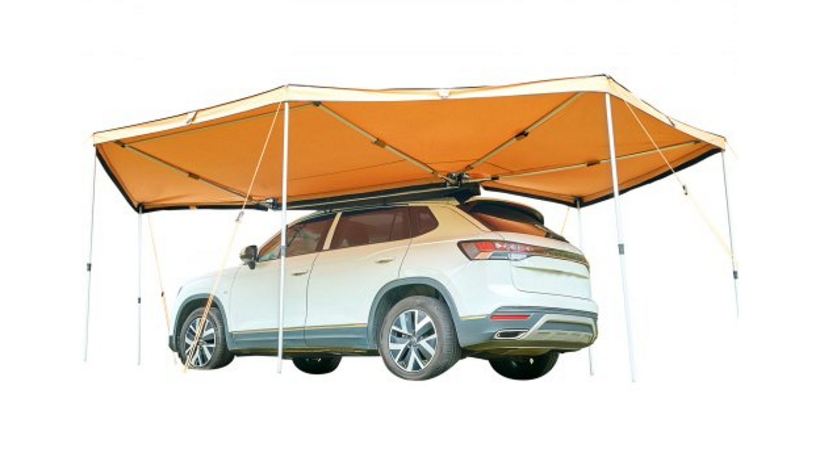 Vevor 270 Degree 10.9m Awning with LED Lights UV50 Plus Driver Side Car Awning