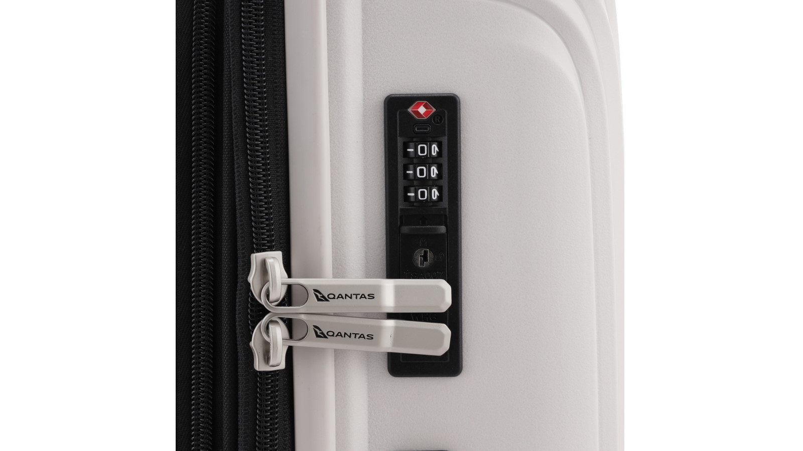 Qantas New York Large Luggage White Harvey Norman