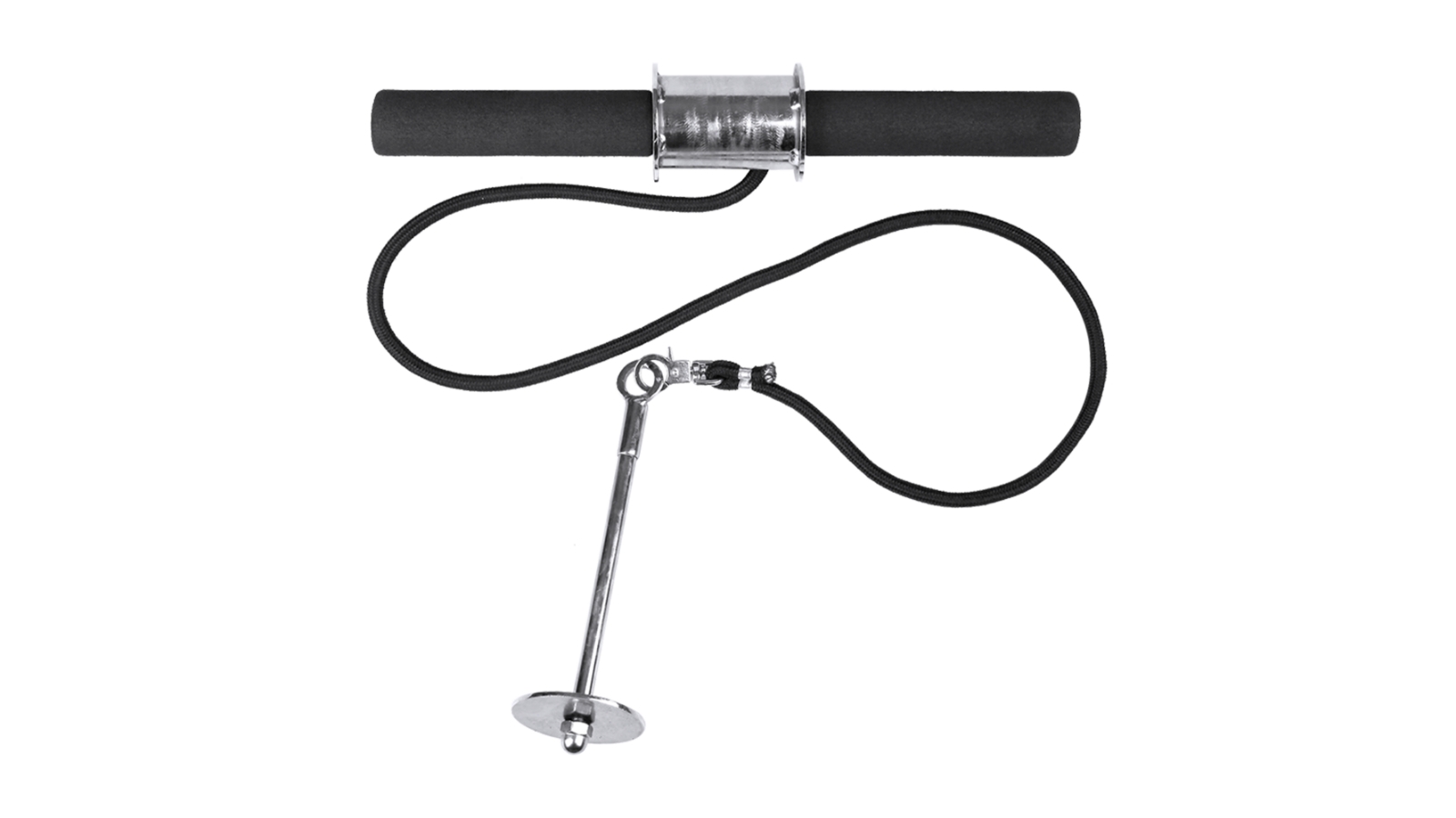 Serrano Forearm Wrist Grip Strength Roller Exercise Bar Home Gym Training