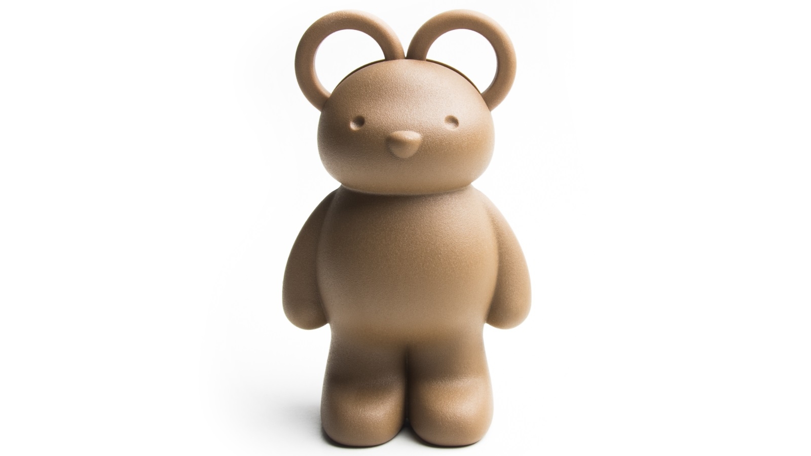 Qualy Teddy Bear Scissors - Brown