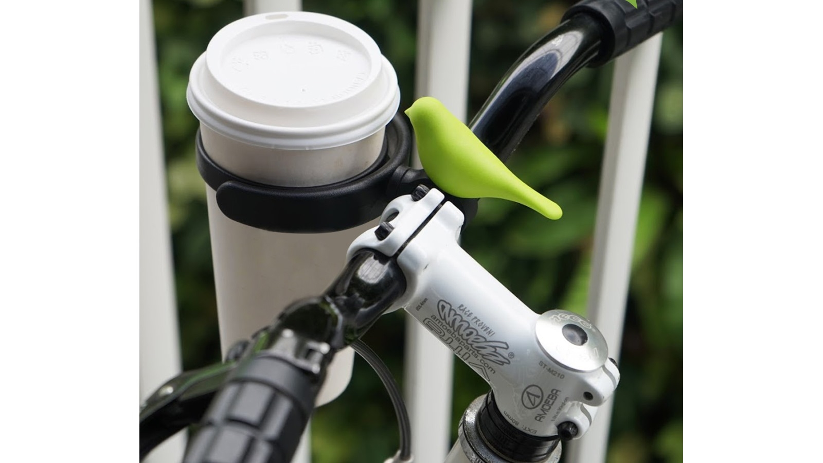 Qualy Bird Bike Cup Holder Green Harvey Norman
