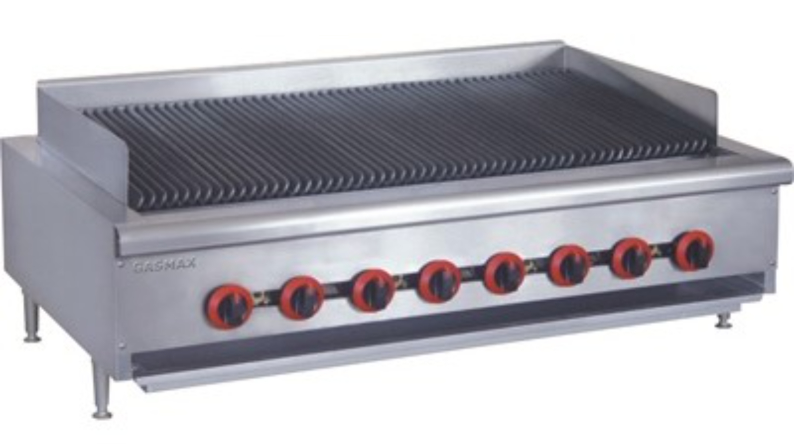F.E.D QR-48E Commercial Natural Gas 8 Burner Char Grill Top 