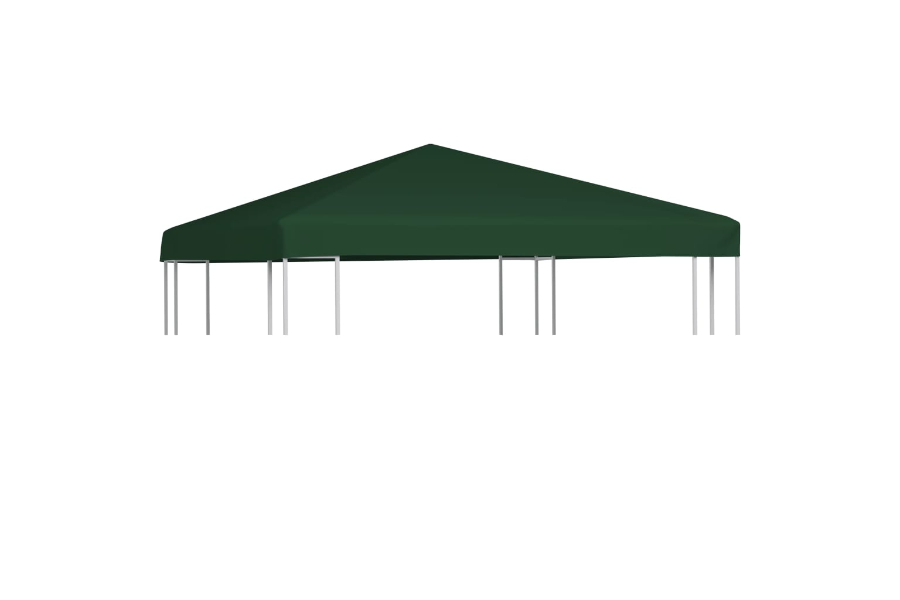 vidaXL Gazebo 3 x 3 Metre Top Cover - Green