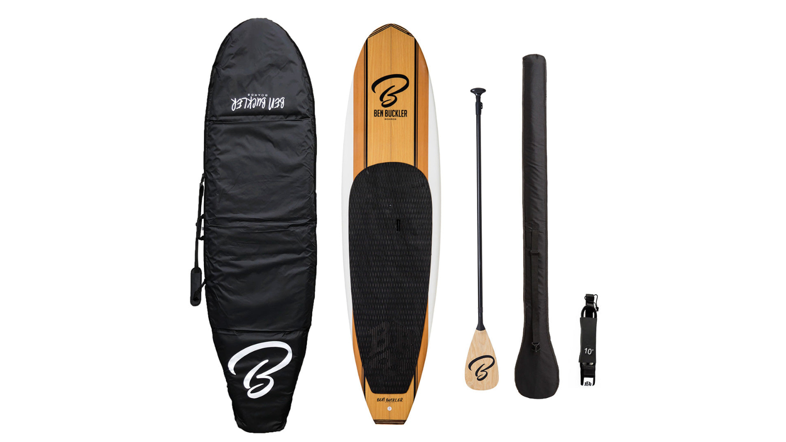 Ben Buckler Boards Quazi Paddle Board (Full Package) - 10ft