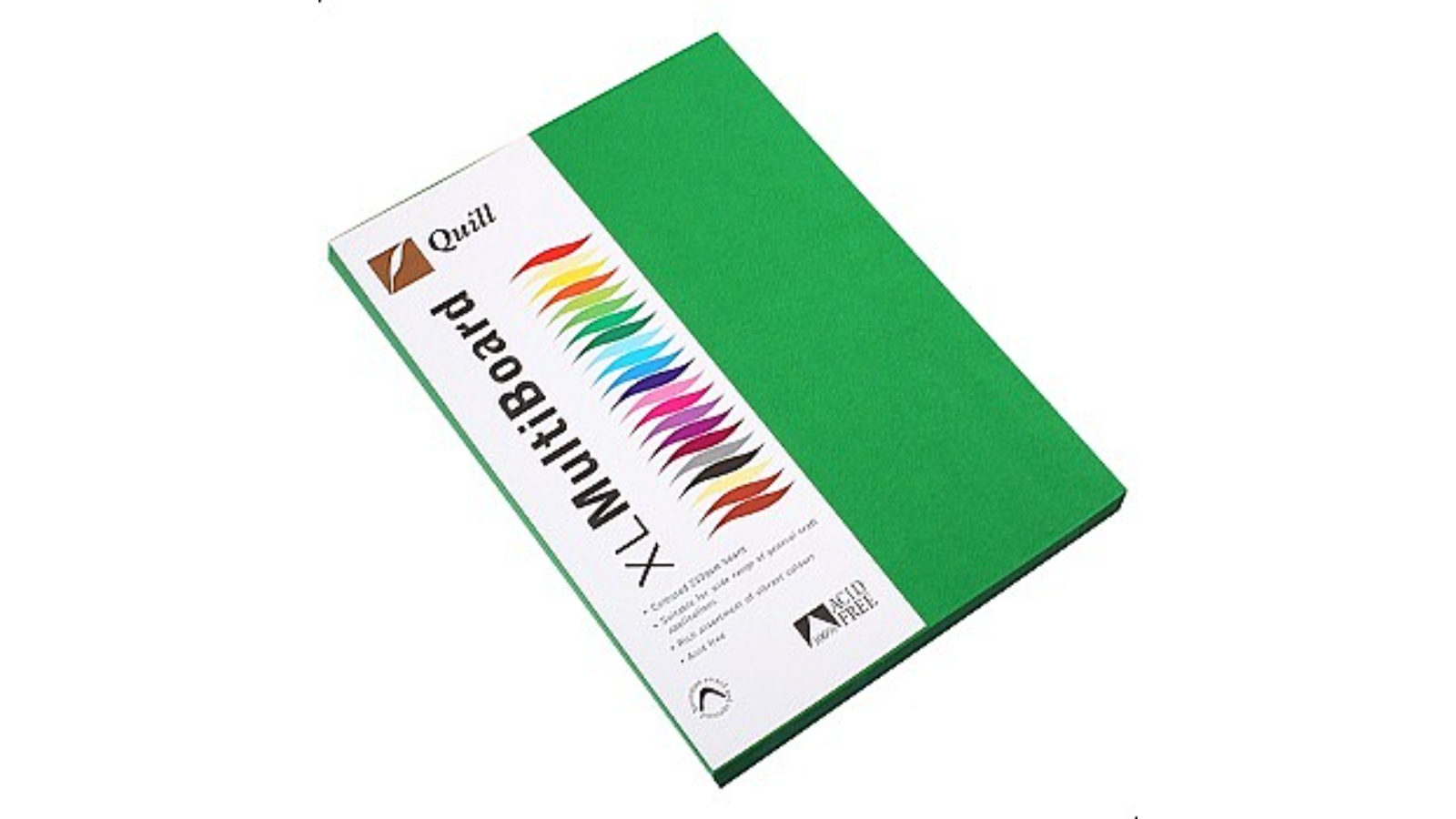 Quill Pack of 50 Emerald A4 210gsm XL Multiboard
