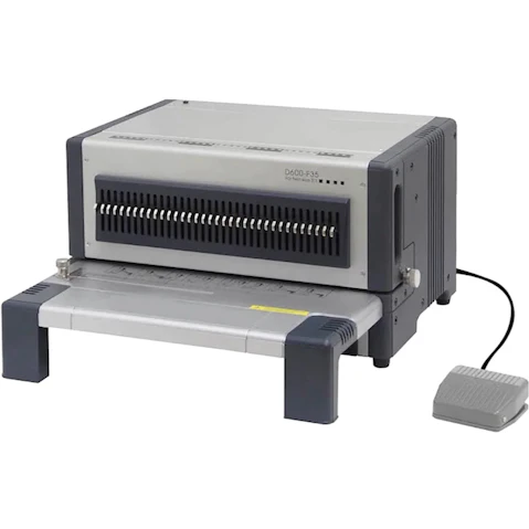 Qupa D600 Combo Electric Binder Binding Machine with Interchangeable Punch Dies