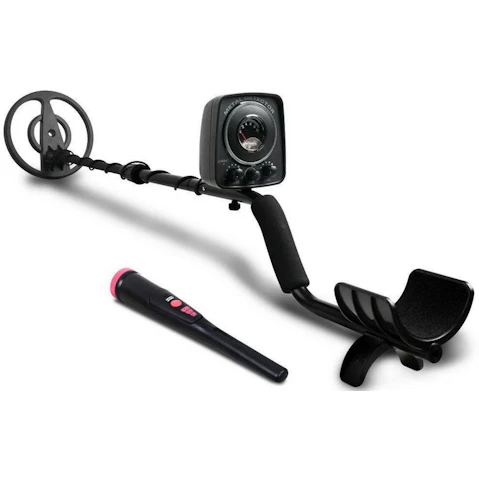 Metal Detector with Pinpointer and LED
