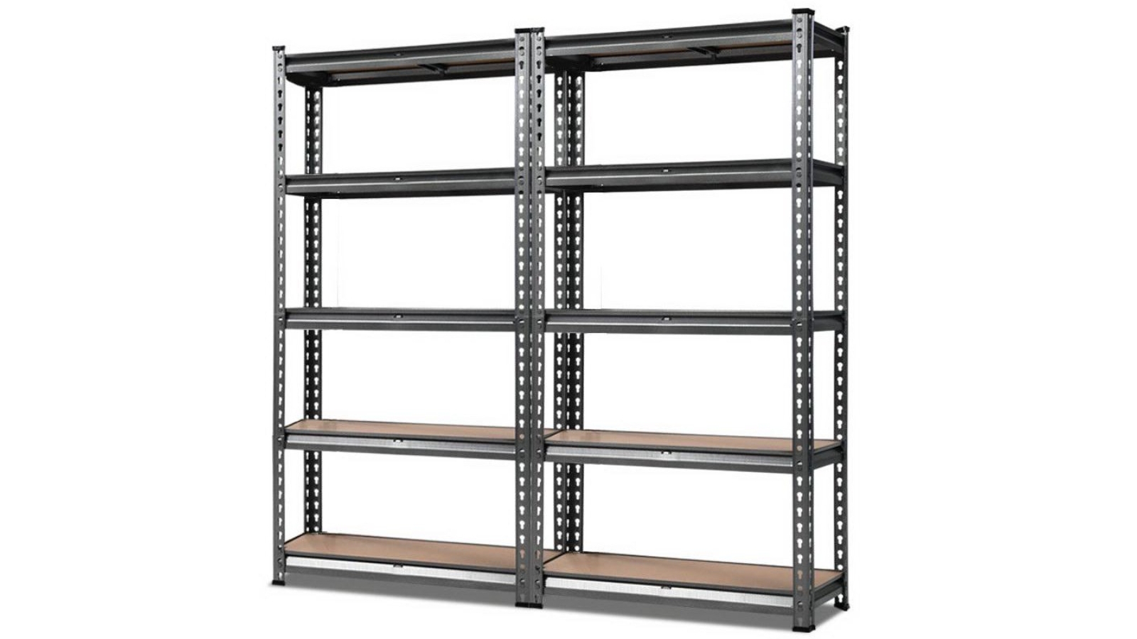 Giantz 5Tier 150cm Shelving Unit 2 Piece Harvey Norman