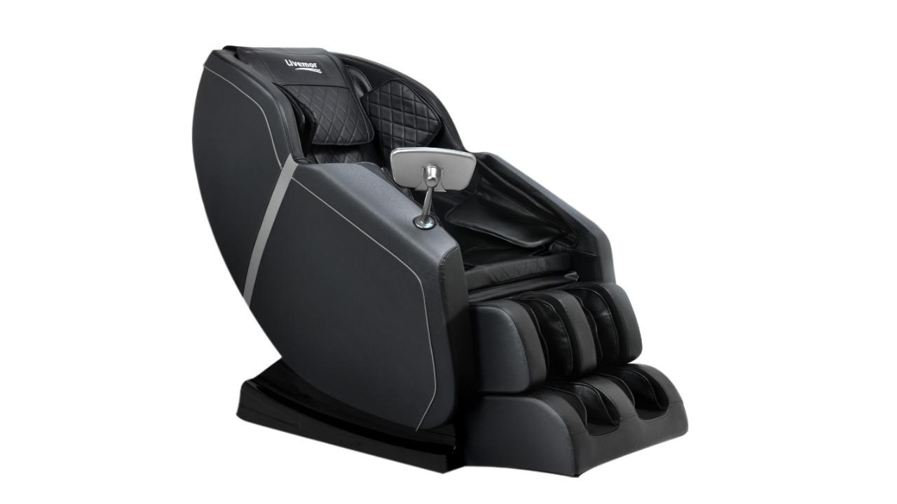 Livemor Reclining Electric Massage Chair Full Body Harvey Norman