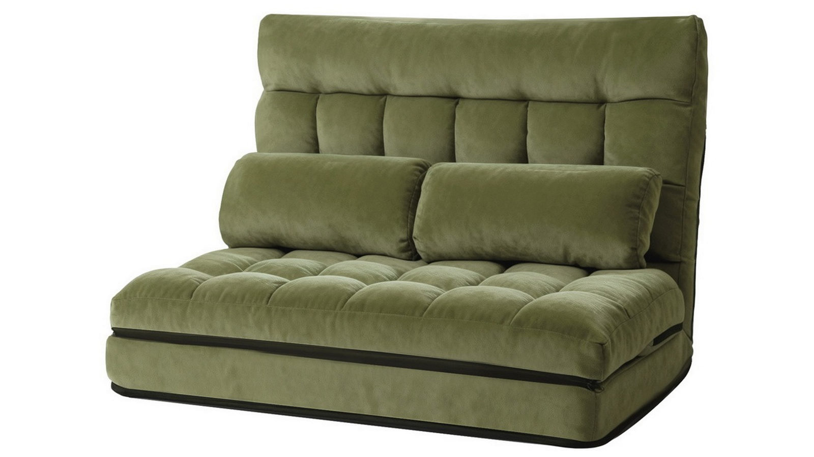 Artiss 2 Seater Lounge Sofa Bed - Green
