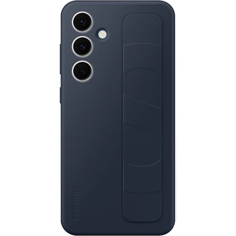 Samsung Galaxy S24 FE Standing Grip Case - Blue Black