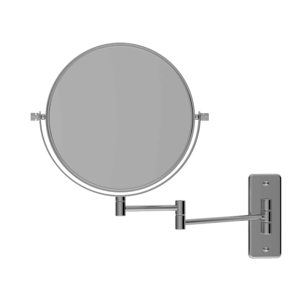 Thermogroup Ablaze 200mm Wall Mount 1&5x Magnifying Mirror – Chrome Frame