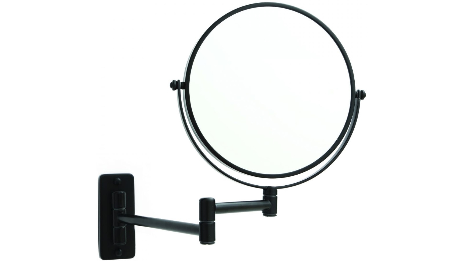 Thermogroup 1&5x Magnification Mirror Matte Black Harvey Norman