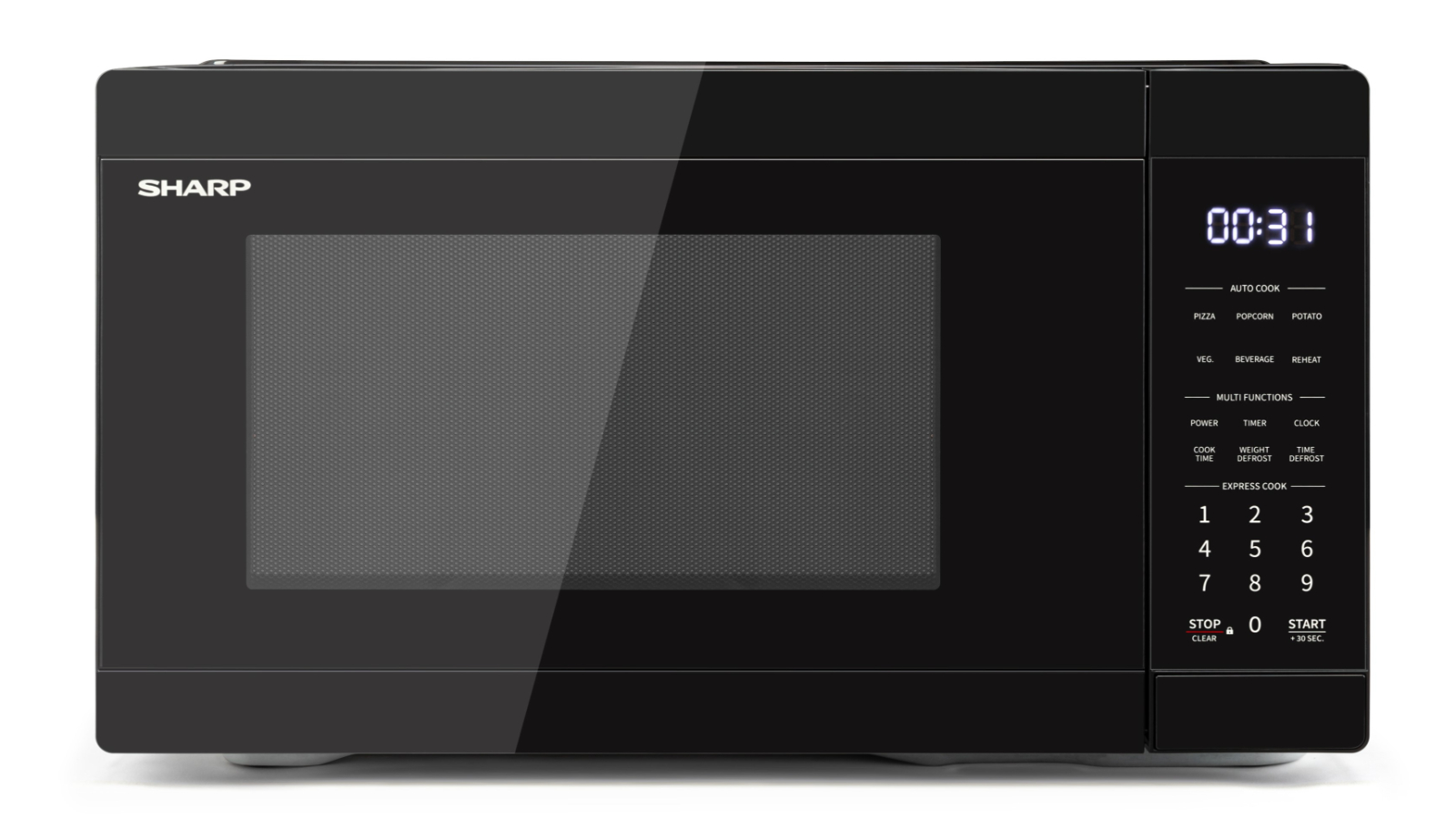 Sharp 31L Microwave Oven - Black