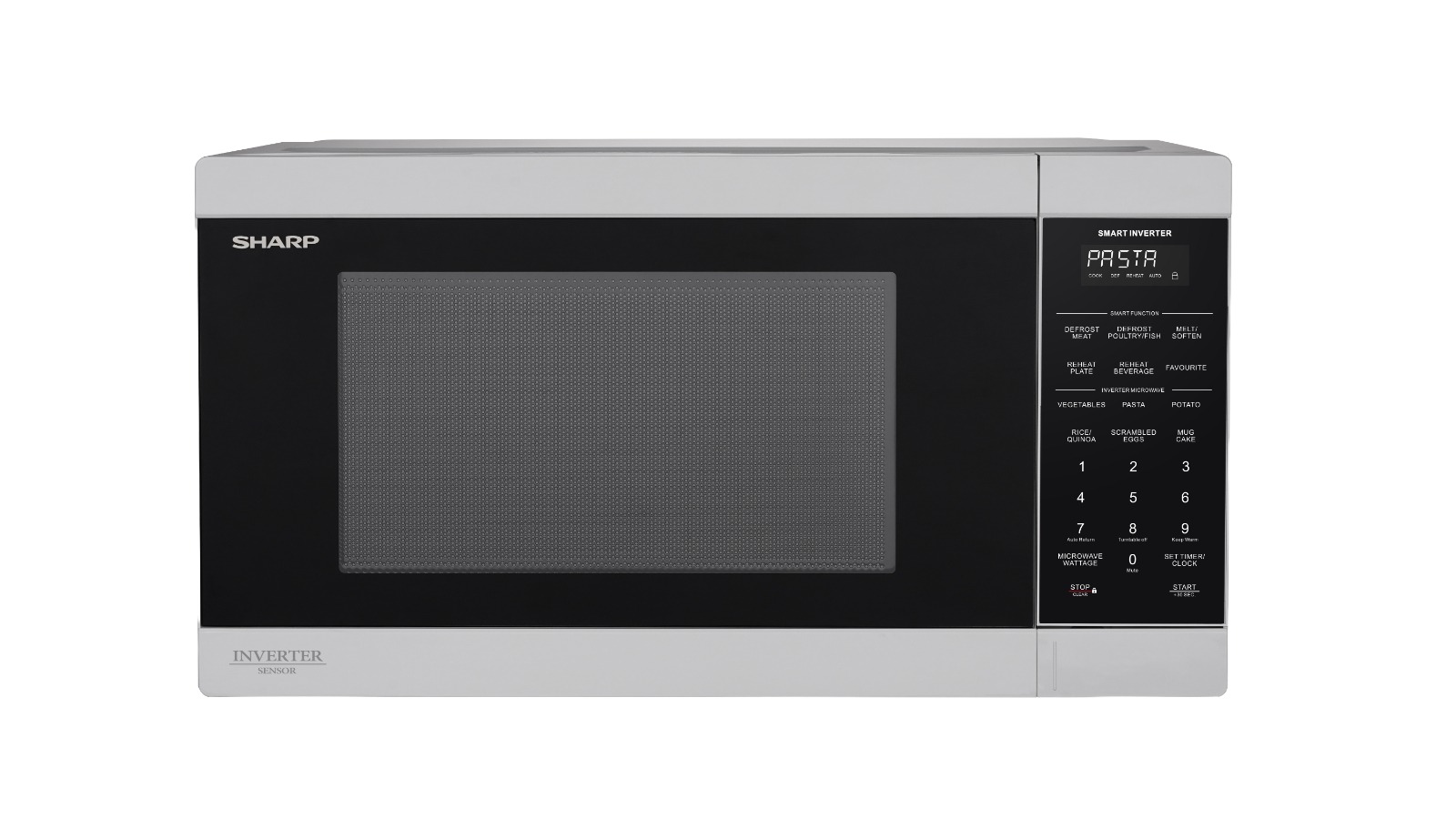 Sharp 36L Inverter Microwave Oven - White