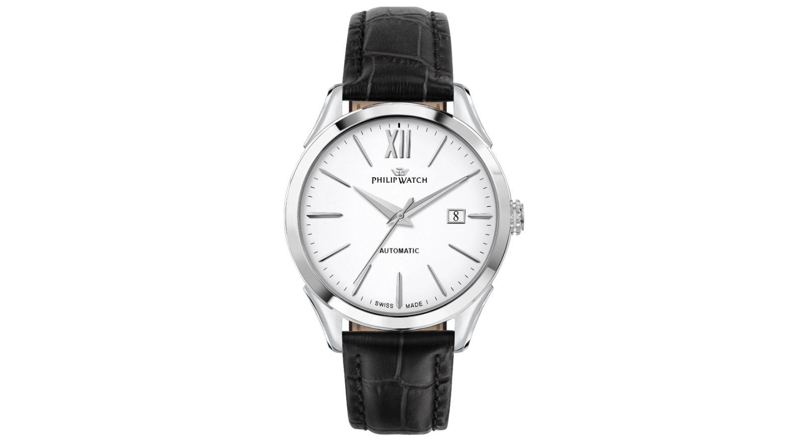Philip Watch Roma Swiss Made Automatic - Silver