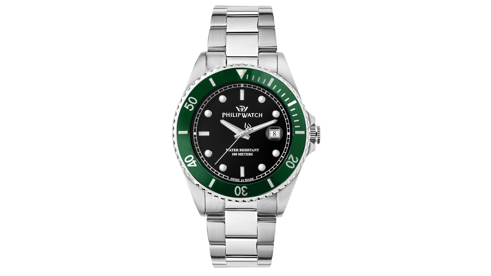 Philip Watch 4.2cm Caribe Swiss Made Mens