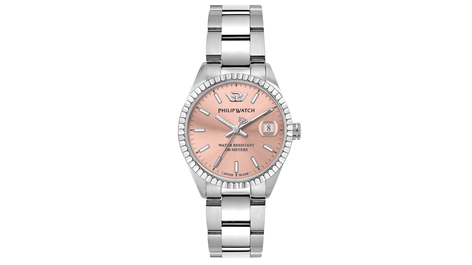 Philip Watch 3.5cm Caribe Swiss Made Womens - Pink