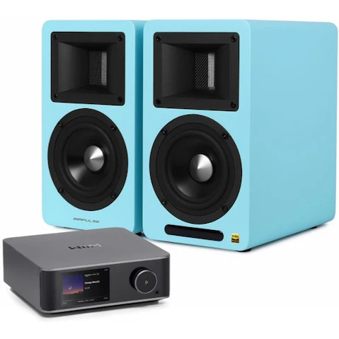 Airpulse WiiM Ultra A80 Active Stereo System - Blue