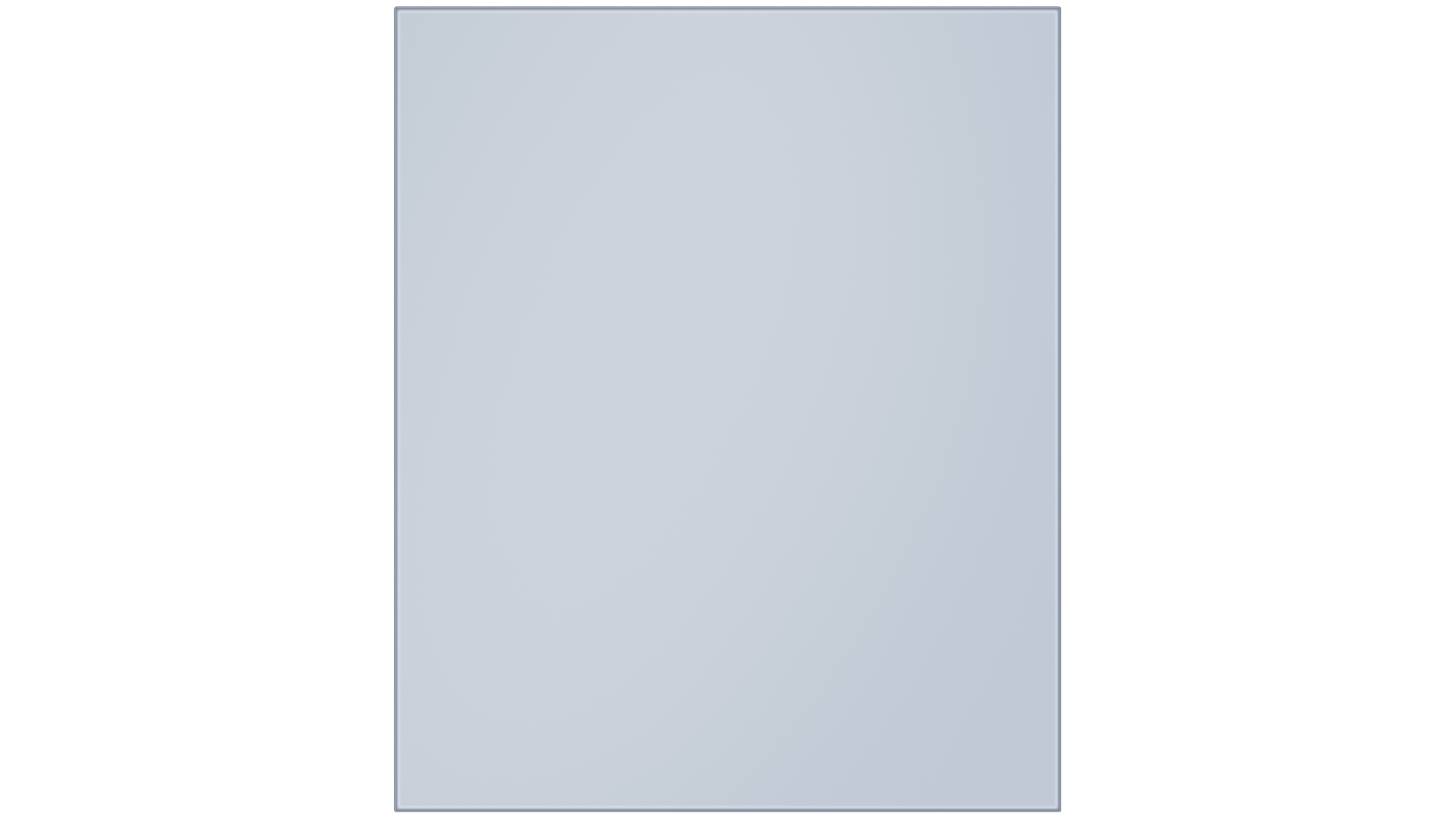 Samsung Bespoke Bottom Mount Fridge Bottom Panel - Glass Finish Satin Sky Blue