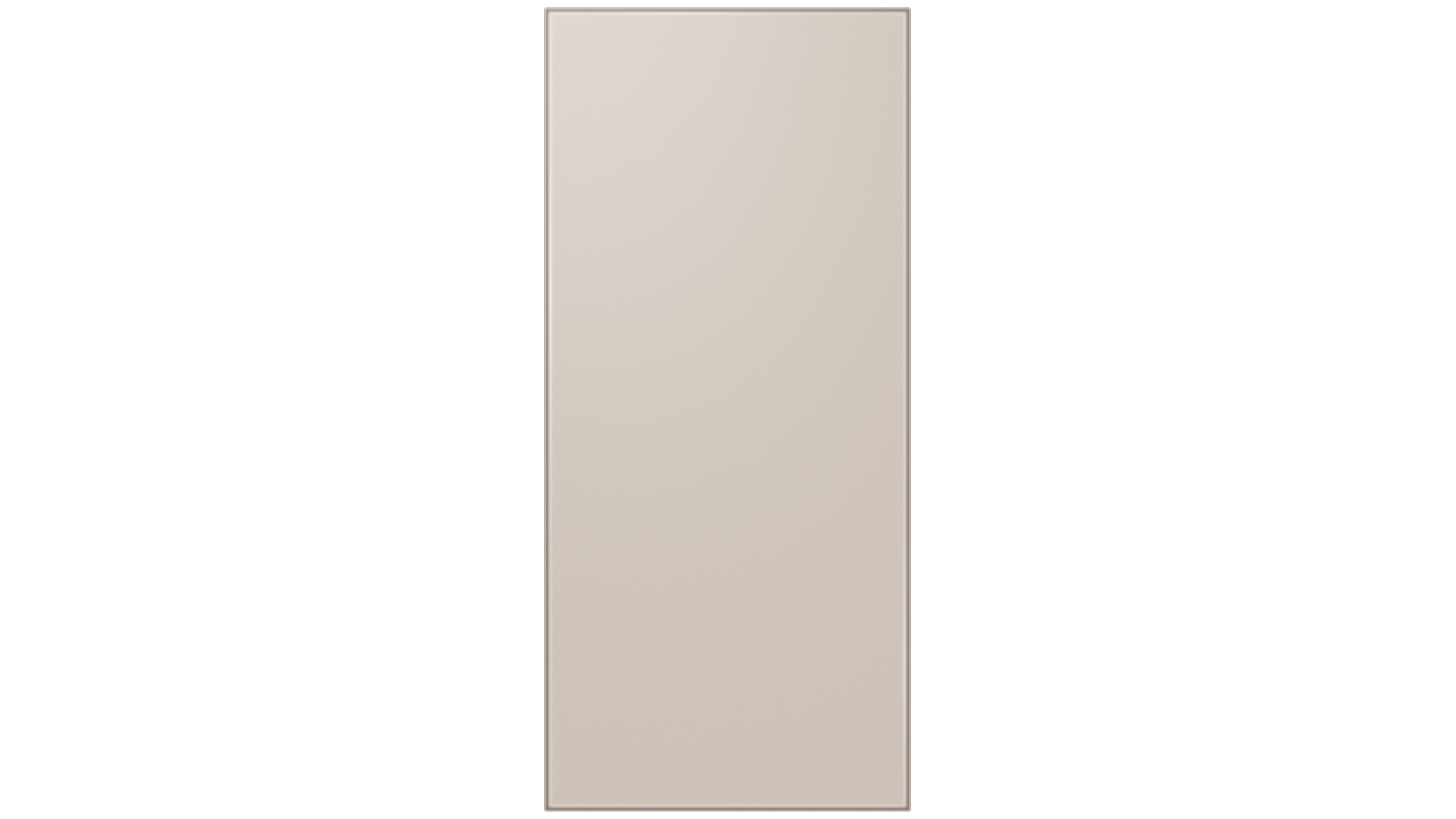 Samsung Bespoke Modular French Door Fridge Top Panel - Glass Finish Satin Beige