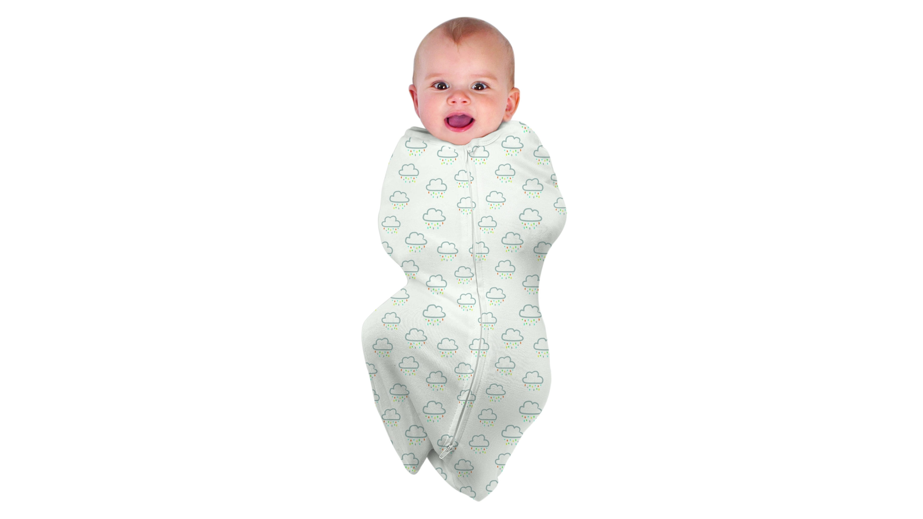 Swaddle Small Pouch - Clouds