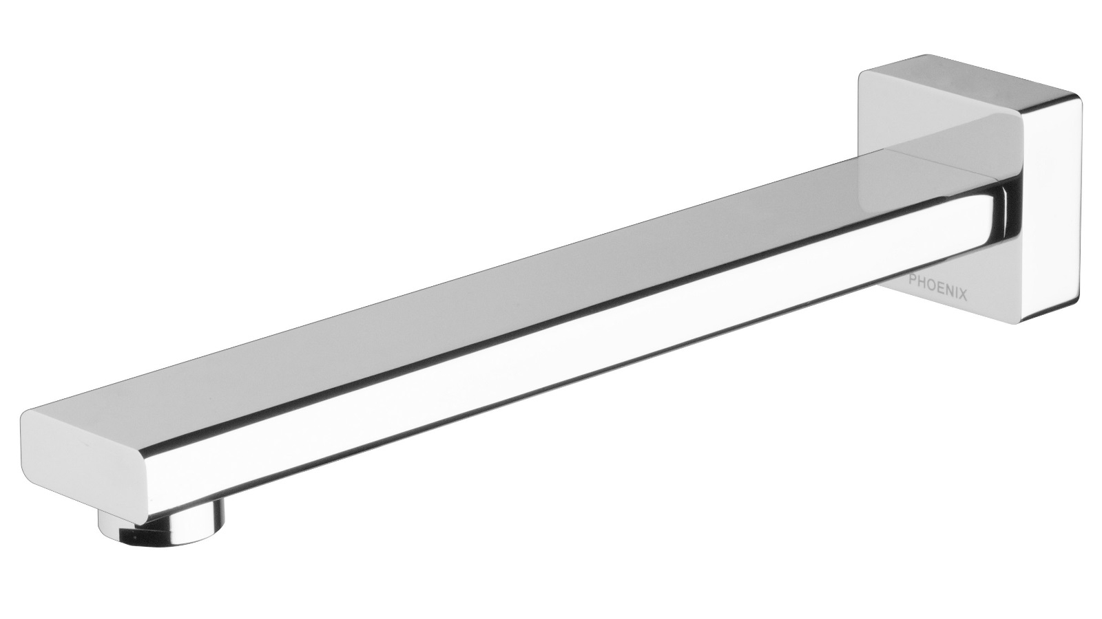 Phoenix Radii 230mm Wall Bath Outlet  - Chrome
