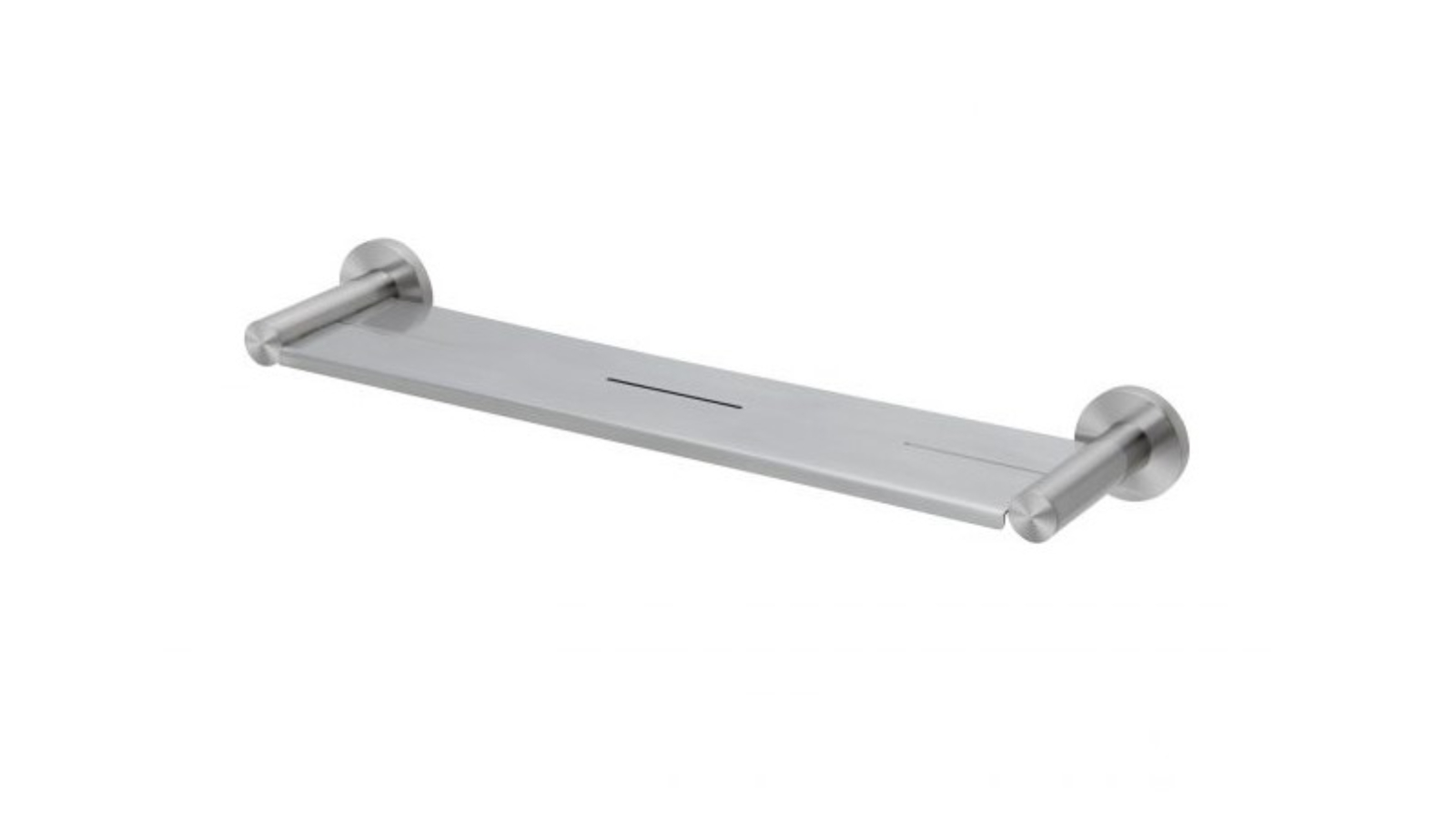 Phoenix Radii Shower Shelf Round Plate - Stainless Steel
