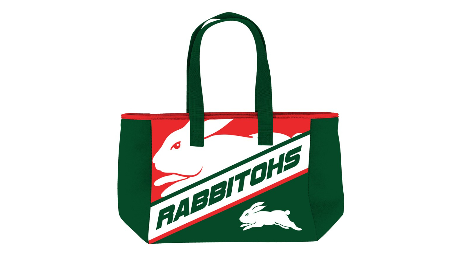 NRL South Sydney Rabbitohs Rugby League Zip Neoprene Carry Bag