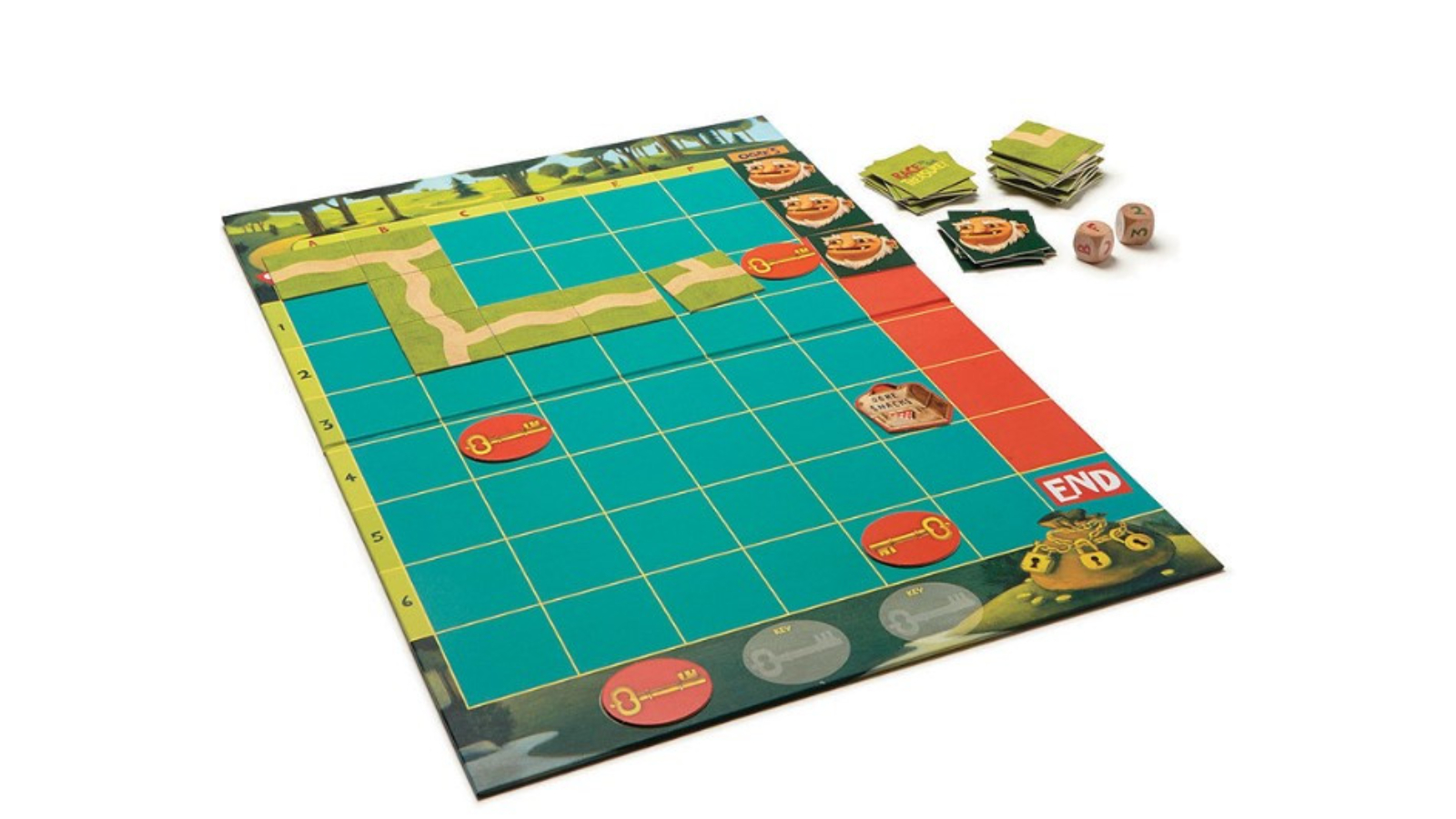 Race to the Treasure Board Game