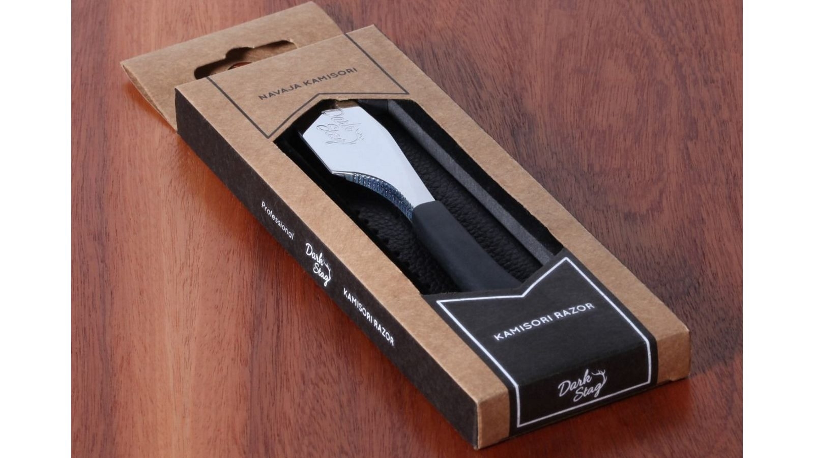 Dark Stag Kamisori Cut Throat Shaving Razor Stainless Steel Harvey Norman