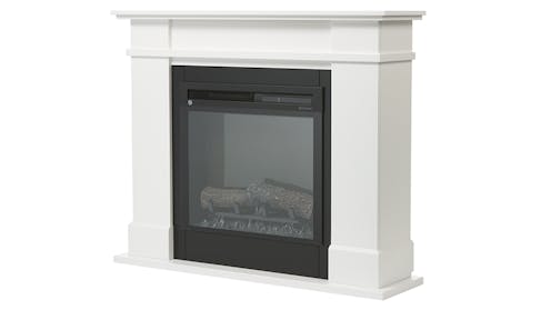 Dimplex 1.5kW Rail Electric Fireplace - White | Harvey Norman