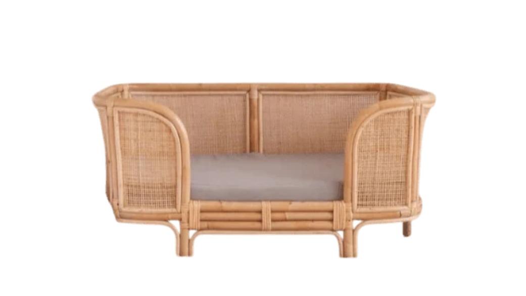 House of Pets Delight Ralf Rattan Bed - Small
