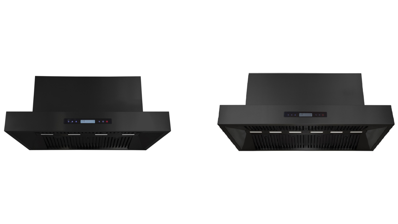 Excelsior Black Outdoor Rangehood