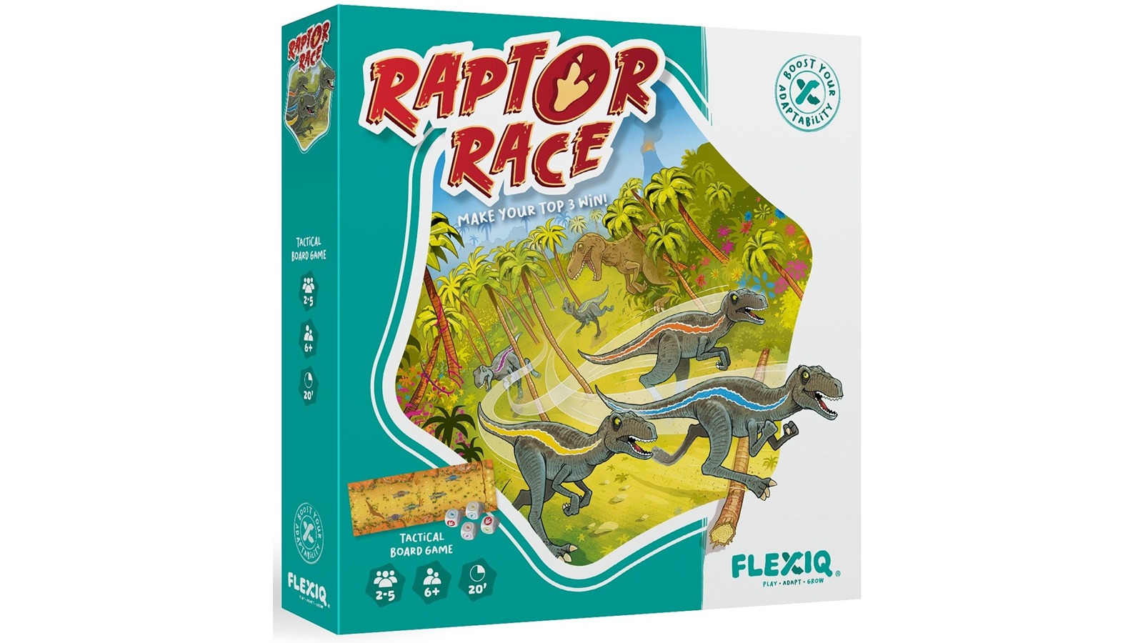 Raptor Race Board Game