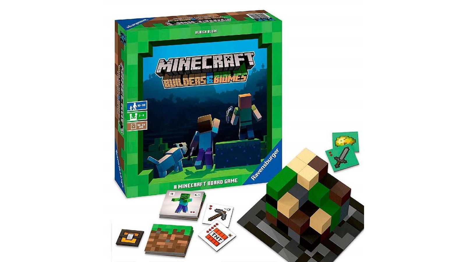 Ravensburger Minecraft Builders and Biomes Board Game Harvey Norman