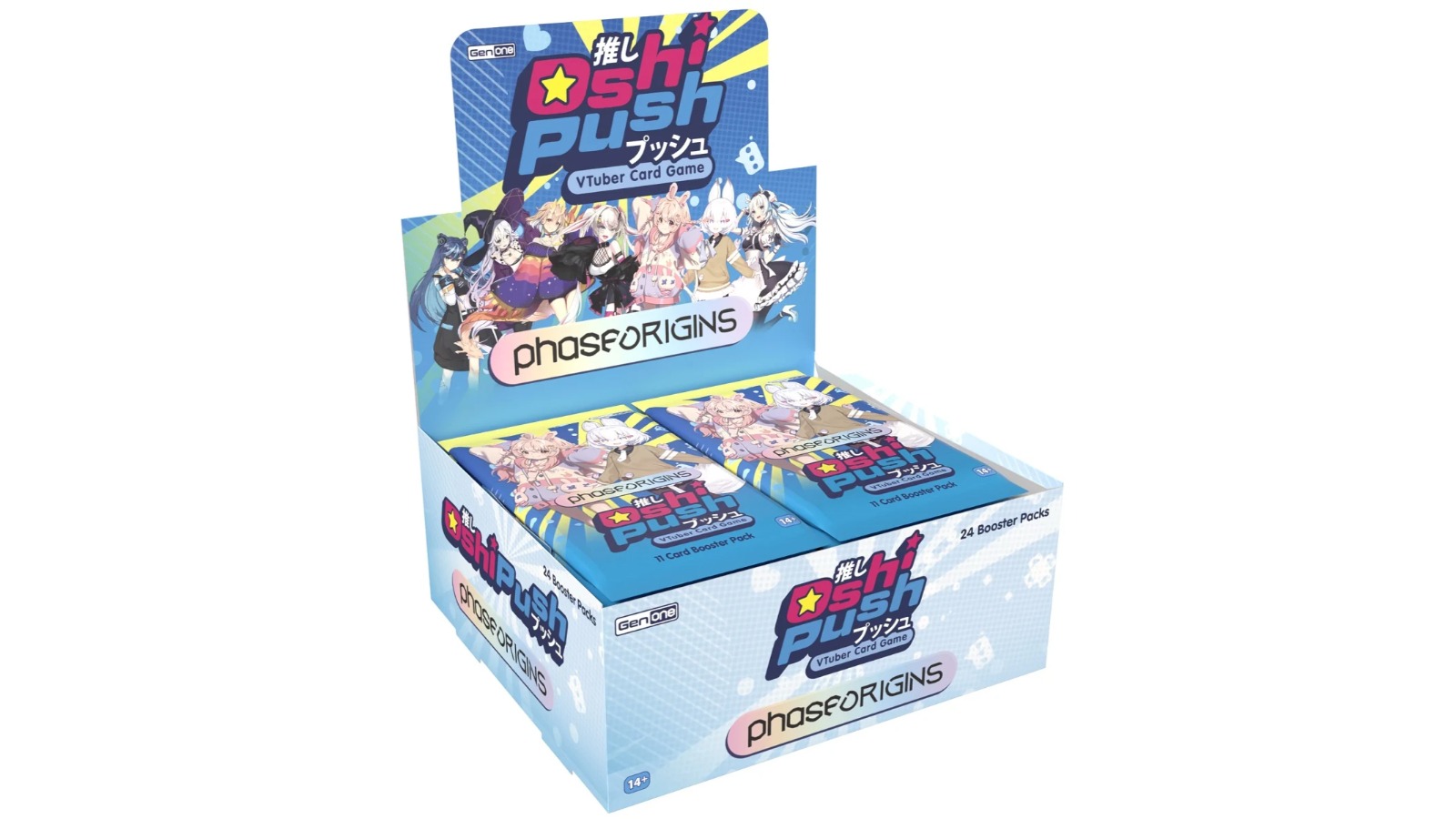 Japanime Games Oshi Push One Retail Booster Display Card Game