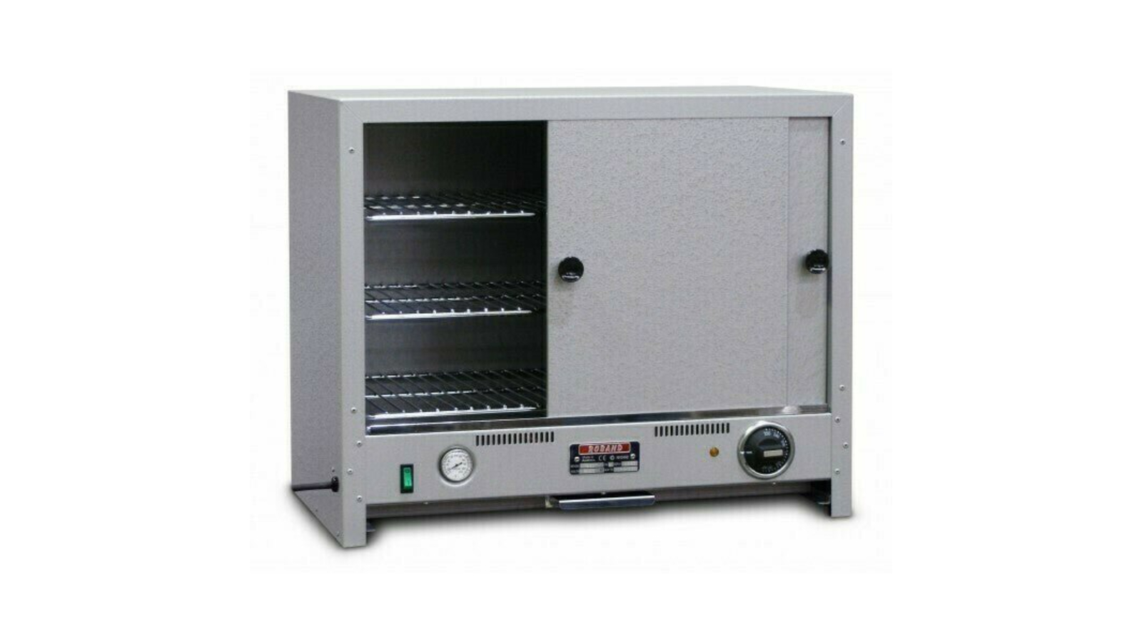 Roband 40 Pies Hammertone Finish Warmer with Sliding Door
