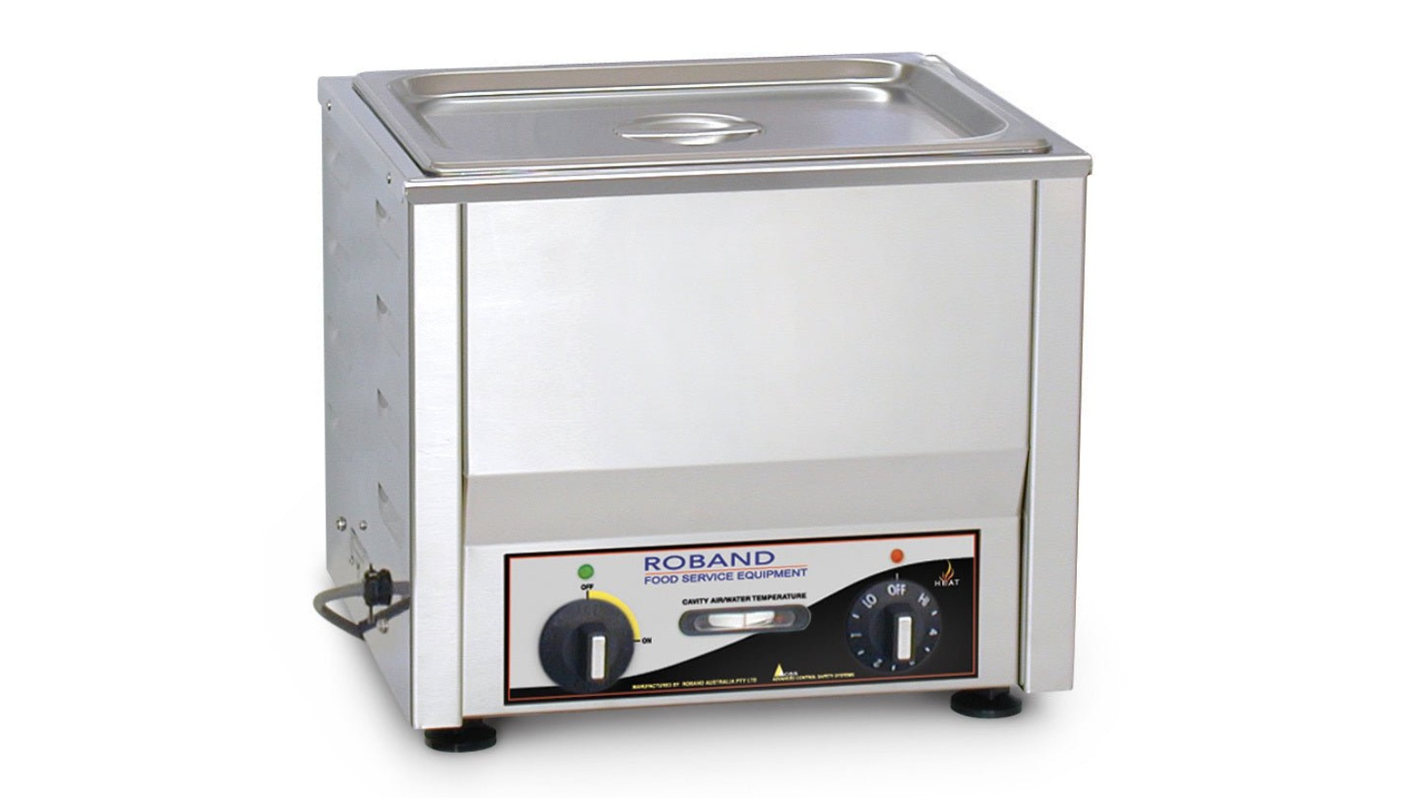 Roband 10cm Pan 1/2 Countertop Bain Marie