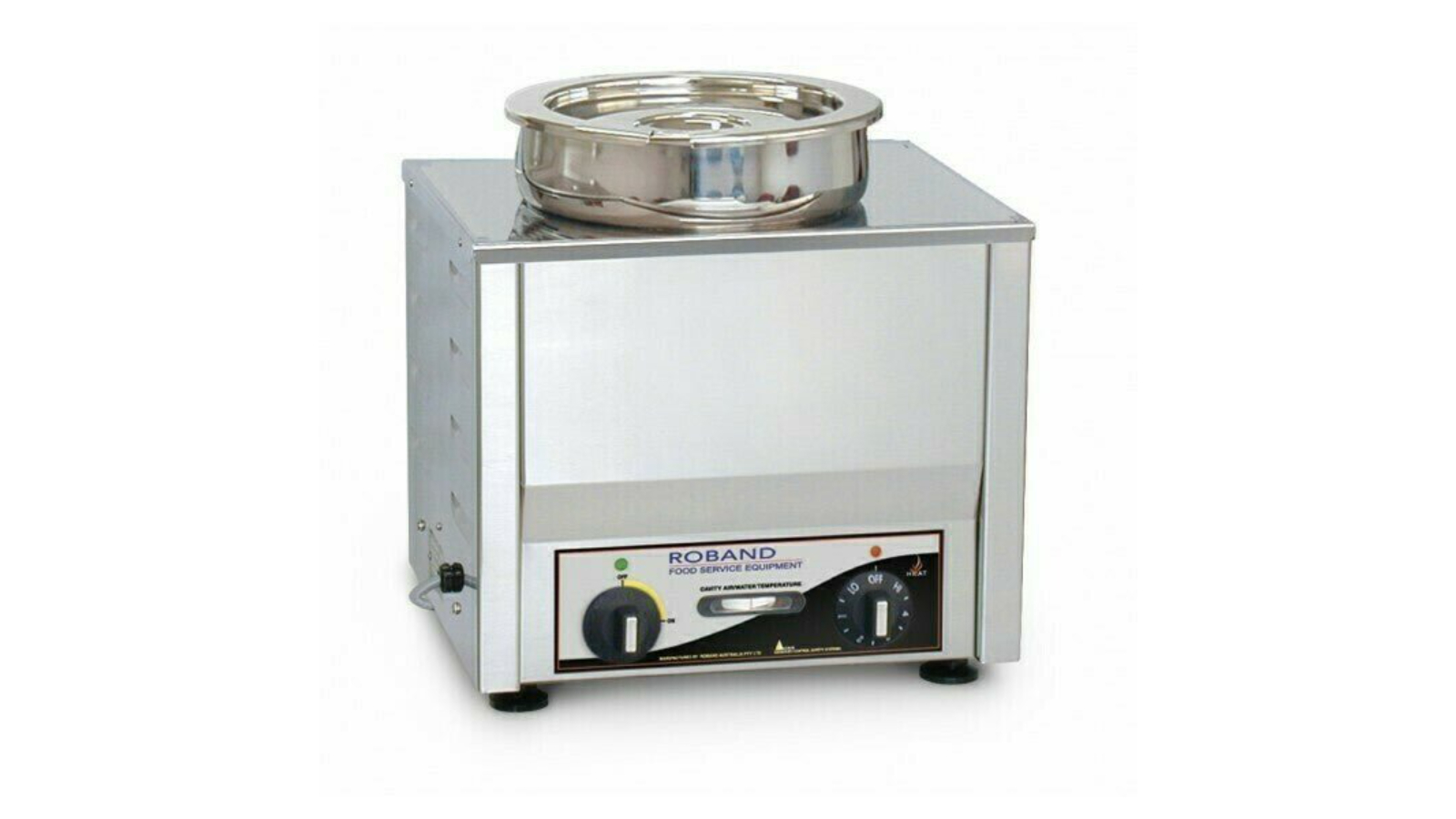 Roband 20cm Round Pot Countertop Bain Marie