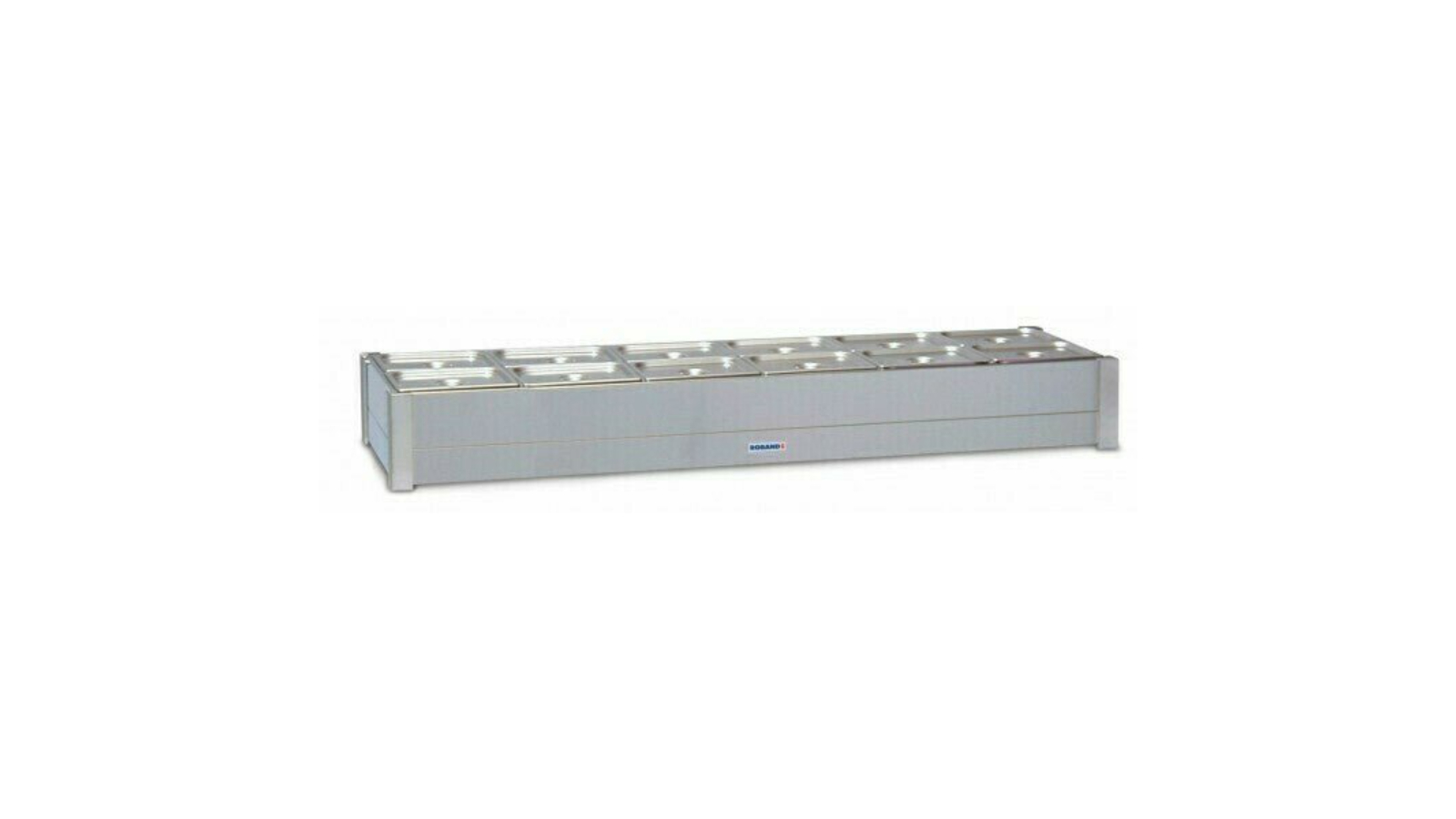Roband 10 x 1/2 Size Double Row Hot Bain Marie without Pan