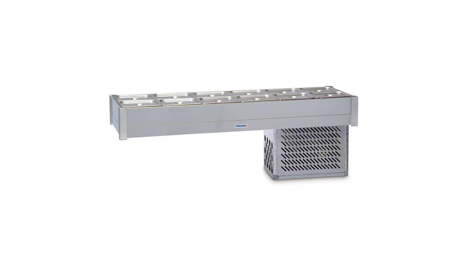 Roband 12 x 1/2 Size Double Row Refrigerated Bain Marie without Pan