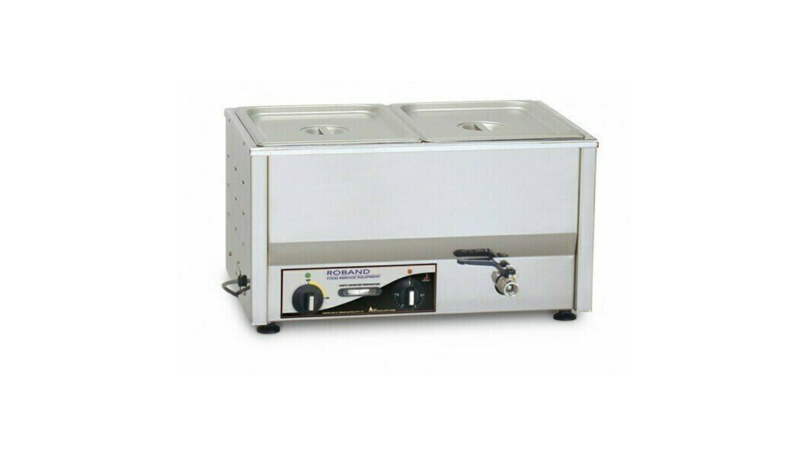 Roband 2 x 1/2 Size Chocolate Bain Marie