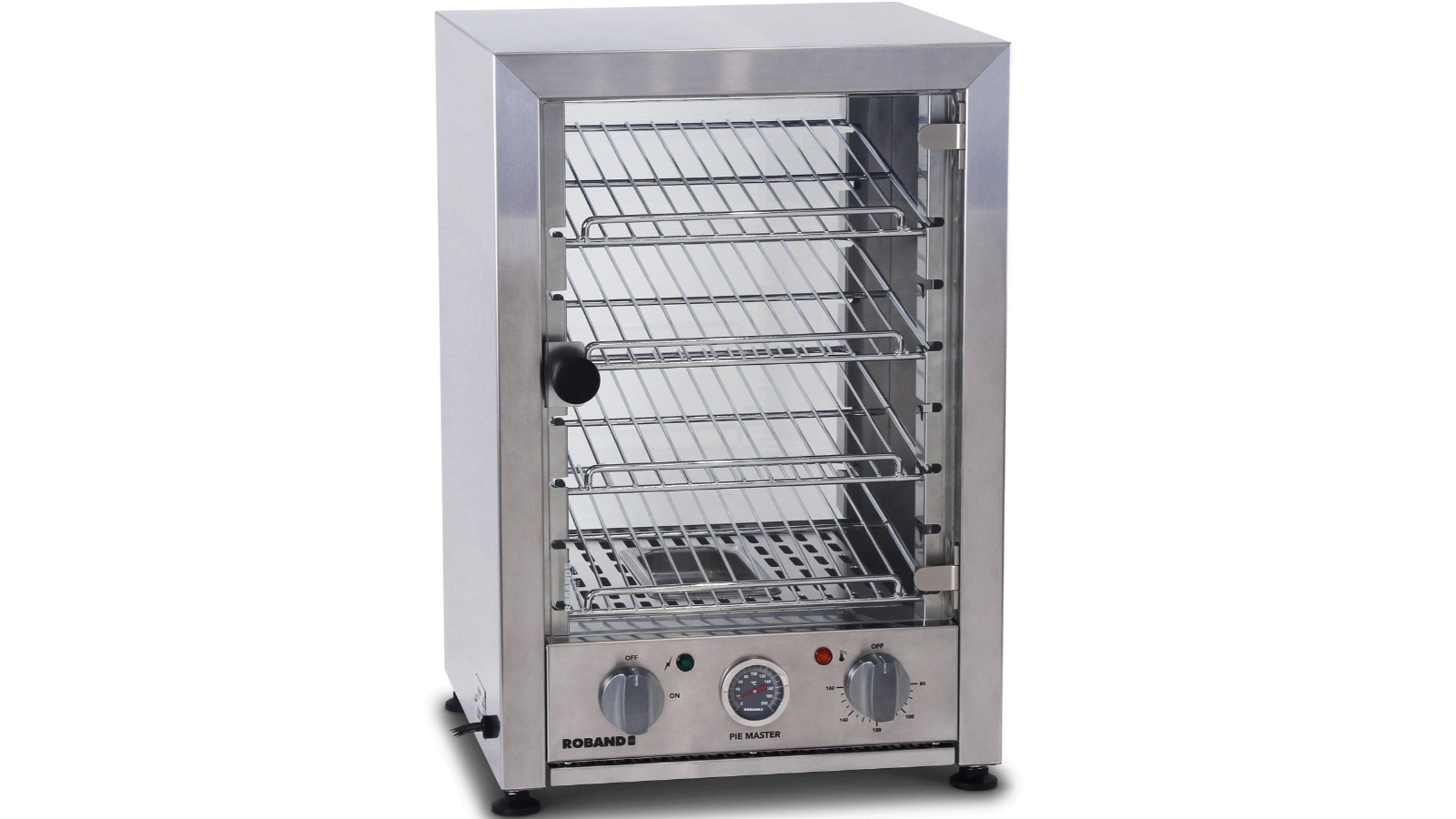 Roband PM25L Hinged Glass Door with Internal Light Pie/Food Warmer