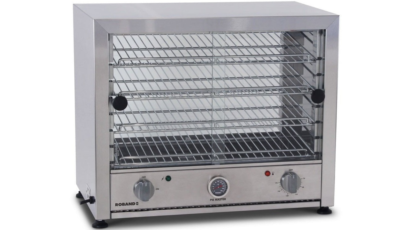 Roband PM50 Glass Door Single Side Pie/Food Warmer