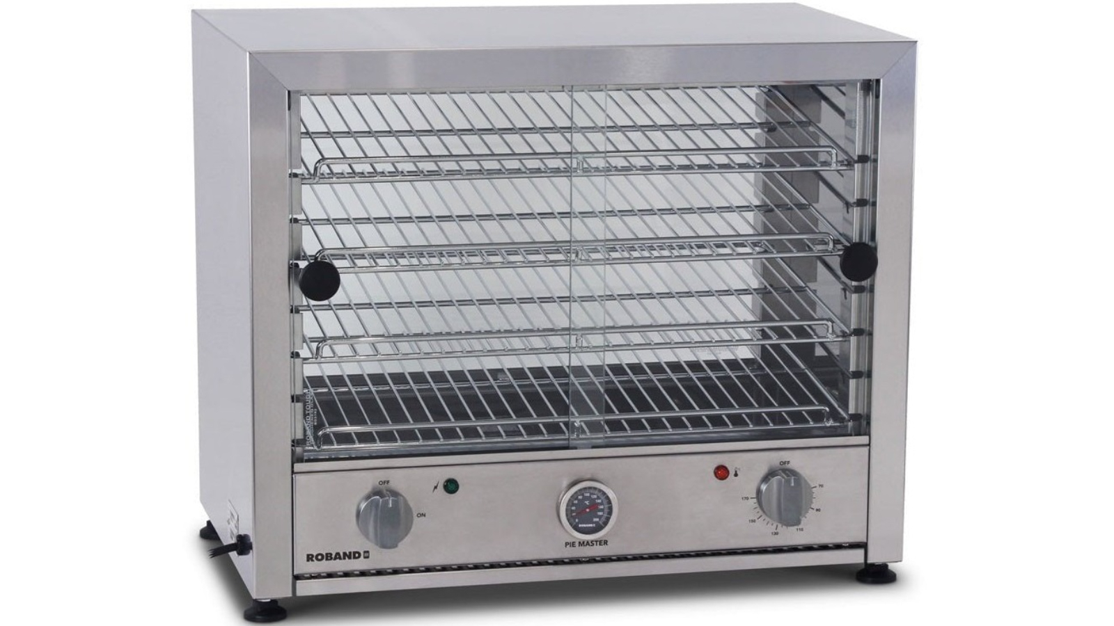 Roband PM50G Glass Door Both Side Pie/Food Warmer