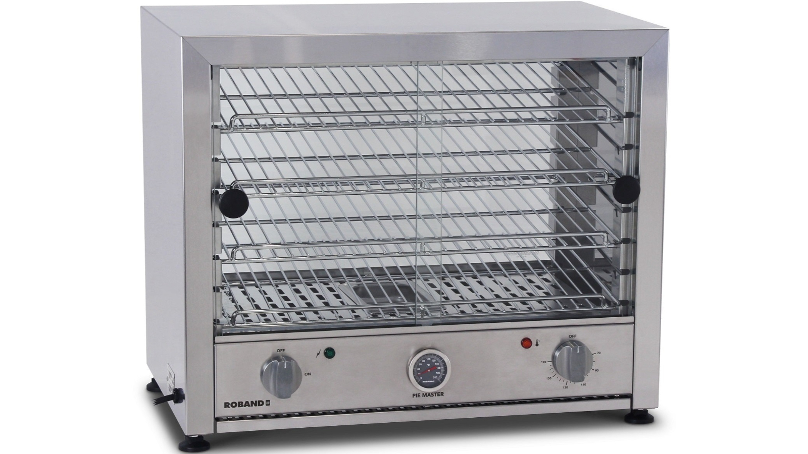 Roband PM50L Hinged Glass Door with Internal Light Pie/Food Warmer