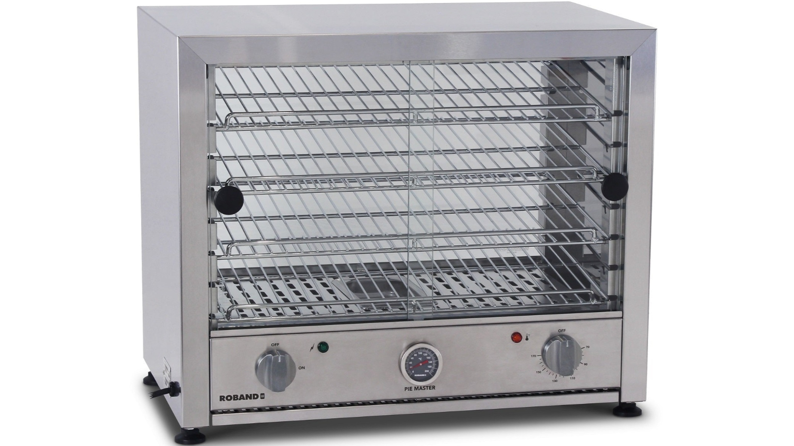 Roband PM50LG Glass Door Both Side with Internal Light Pie/Food Warmer