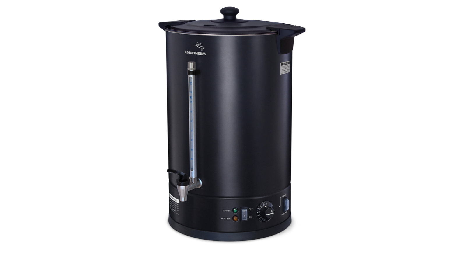 Robatherm Black Double Skinned 20 Litre Hot Water Urn